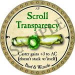Scroll Transparency